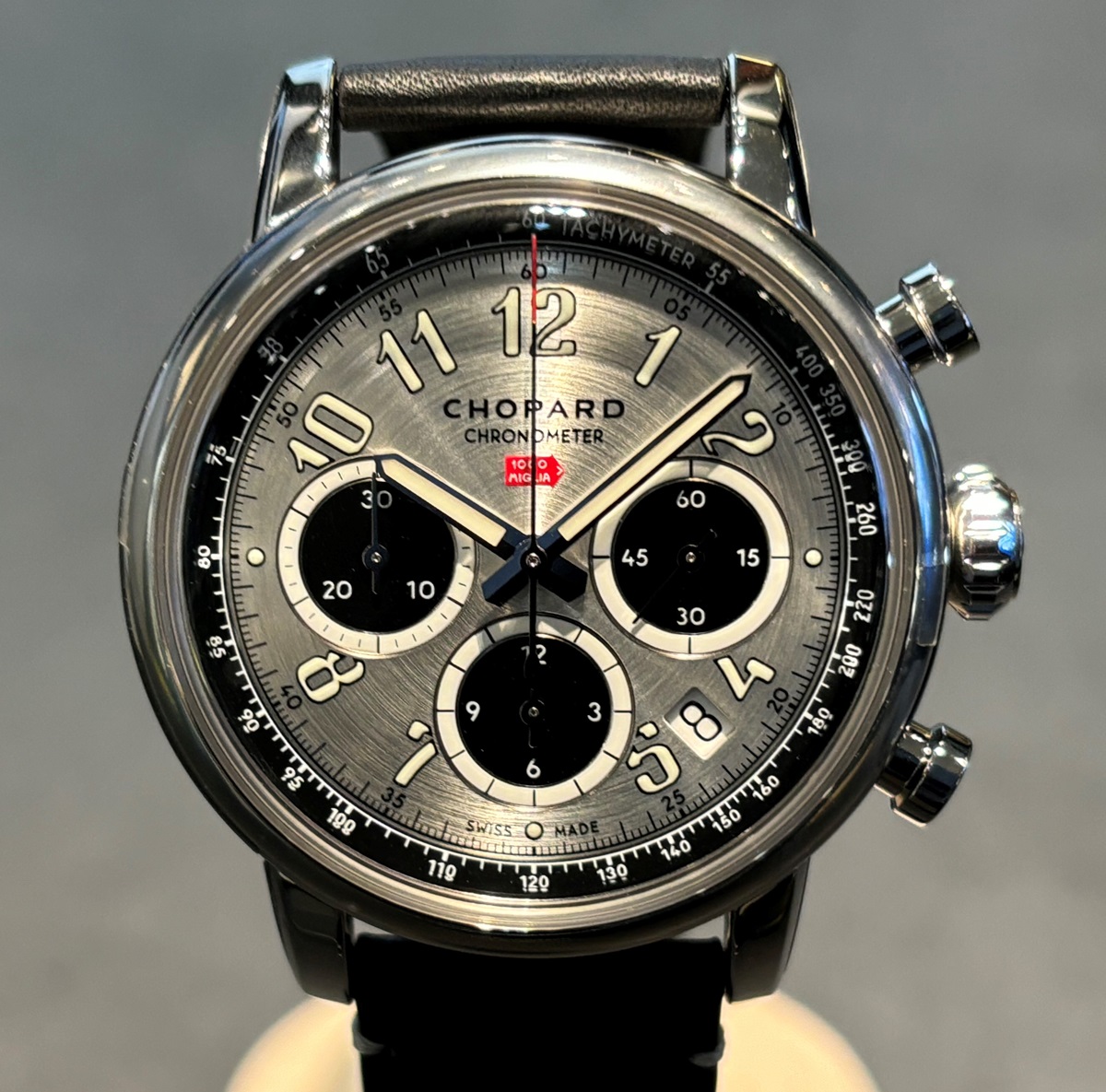 郵送買取 新品5台以上送料無料キャンペーン中！！  ミッレ ショパール(CHOPARD) ミリア クロノグラフ クラシック 携帯用ゲーム機本体