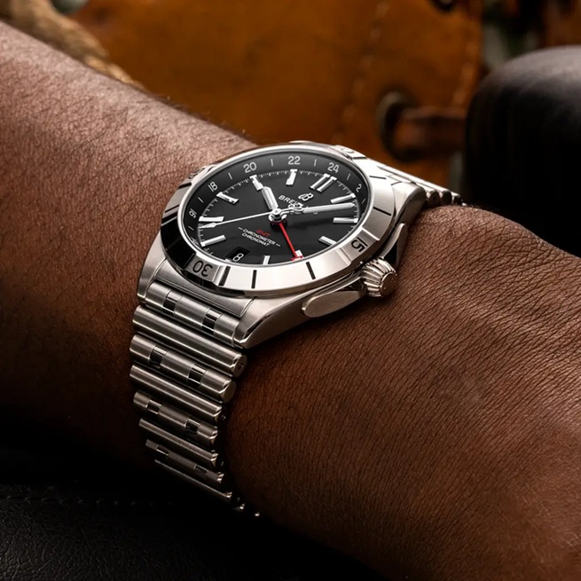 クロノマット オートマチック GMT 40