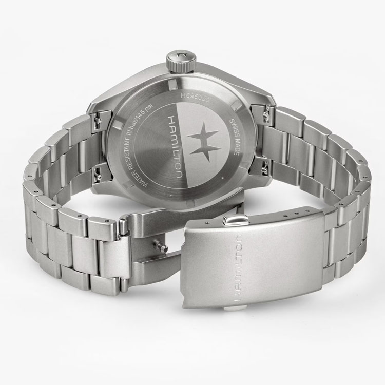 ハミルトン カーキ フィールド メカ パワーリザーブ 手巻 40mm SSブレス H69509130