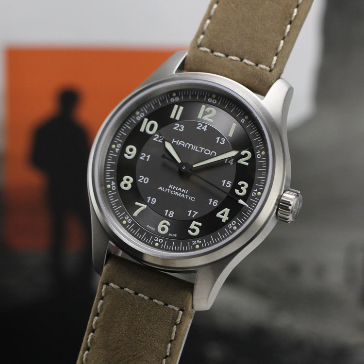 美品 ハミルトン カーキ フィールド チタニウム 42MM HAMILTON