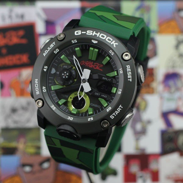 G-SHOCK GA-2000-GZ-3AJR GORILLAZ 腕時計-