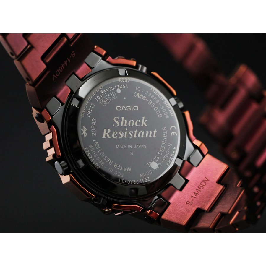 CASIO　G-SHOCK   GMW-B5000RD-4JF