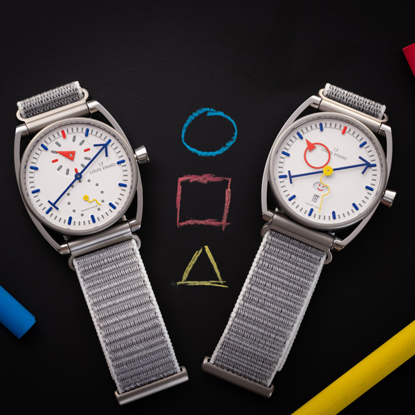 ルイエラール Louis Erard 腕時計
 クロノグラフ 3針 デイデイト 自動巻き ネイビー