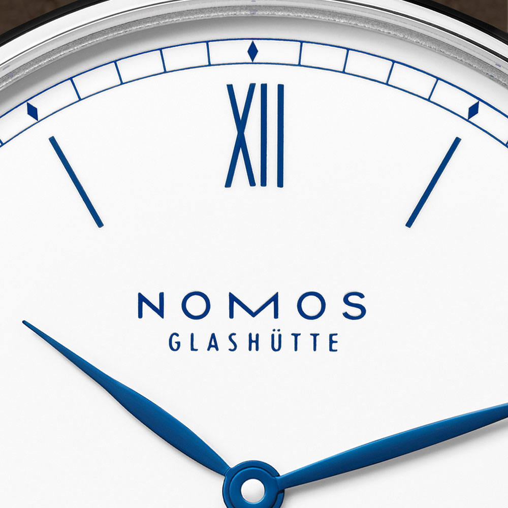 ノモス ラドウィッグ デュオ 33mm 青柳 日本限定モデル NM241.S5