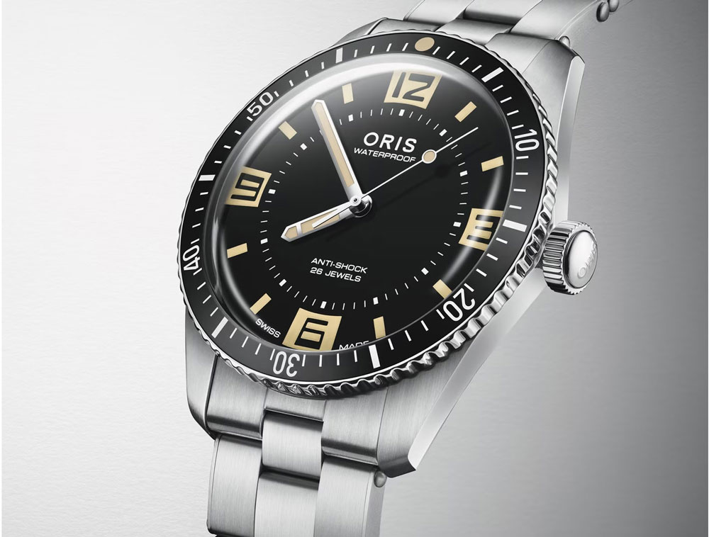 オリス ダイバーズ65 誕生60周年記念モデル 40mm ノンデイト 73377724034