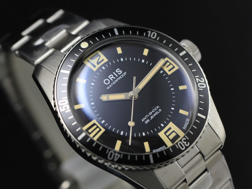 オリス ダイバーズ65 誕生60周年記念モデル 40mm ノンデイト 73377724034