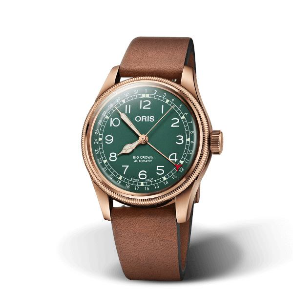 オリス ビッグクラウン ポインターデイト 80周年記念モデル 40mm 75477413167