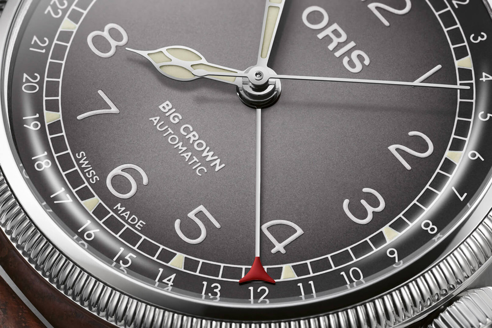 オリス ビッグクラウン ポインターデイト 38mm チェルボボランテ 75477794063