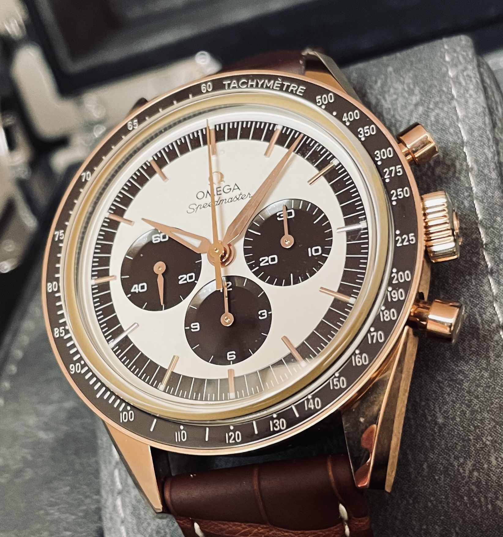 オメガ(OMEGA) スピードマスター ファーストオメガインスペース 39.7mm 