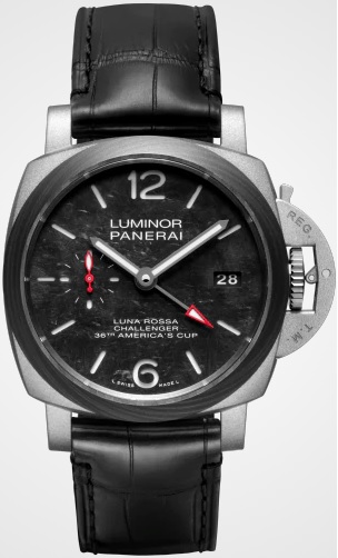 PAM01096 - LUMINOR LUNA ROSSA GMT - 42MM