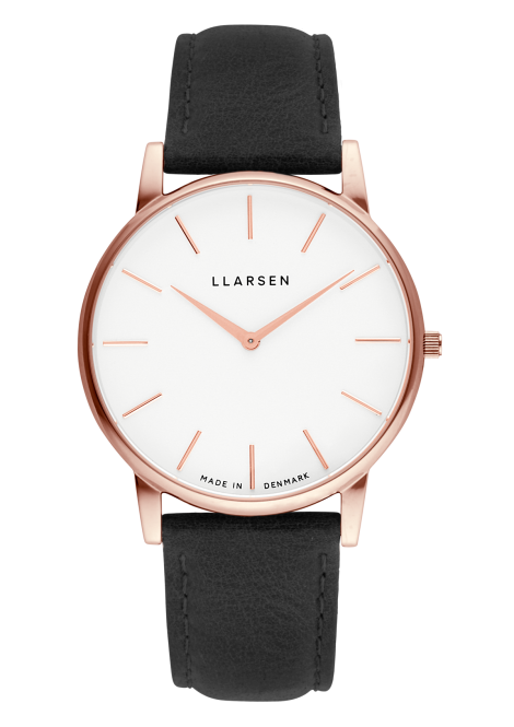 エルラーセン オリバー 39mm デンマーク製 腕時計 LL147OYGYFR