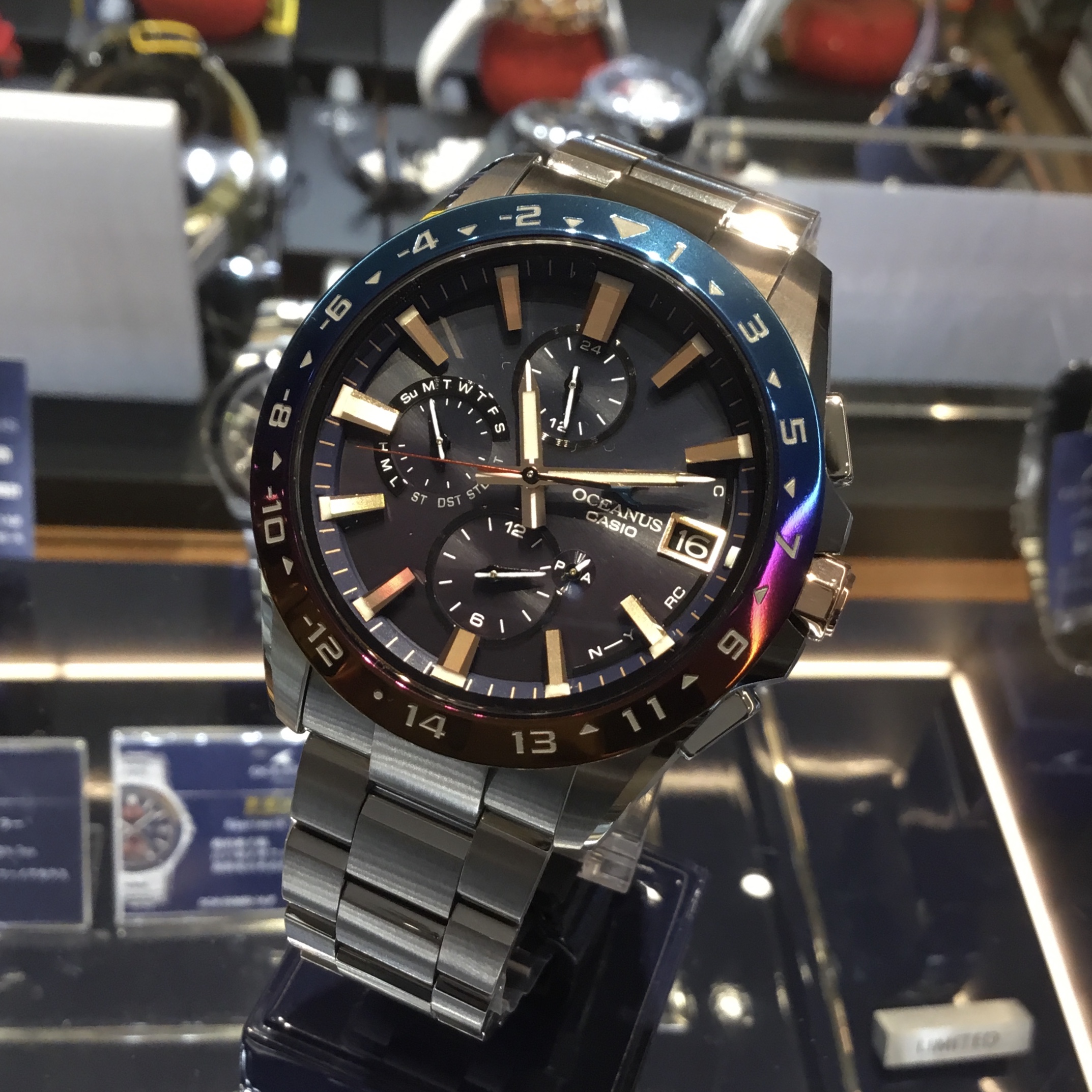 CASIO OCEANUS OCW-T3000C-2AJF 15th 限定モデル