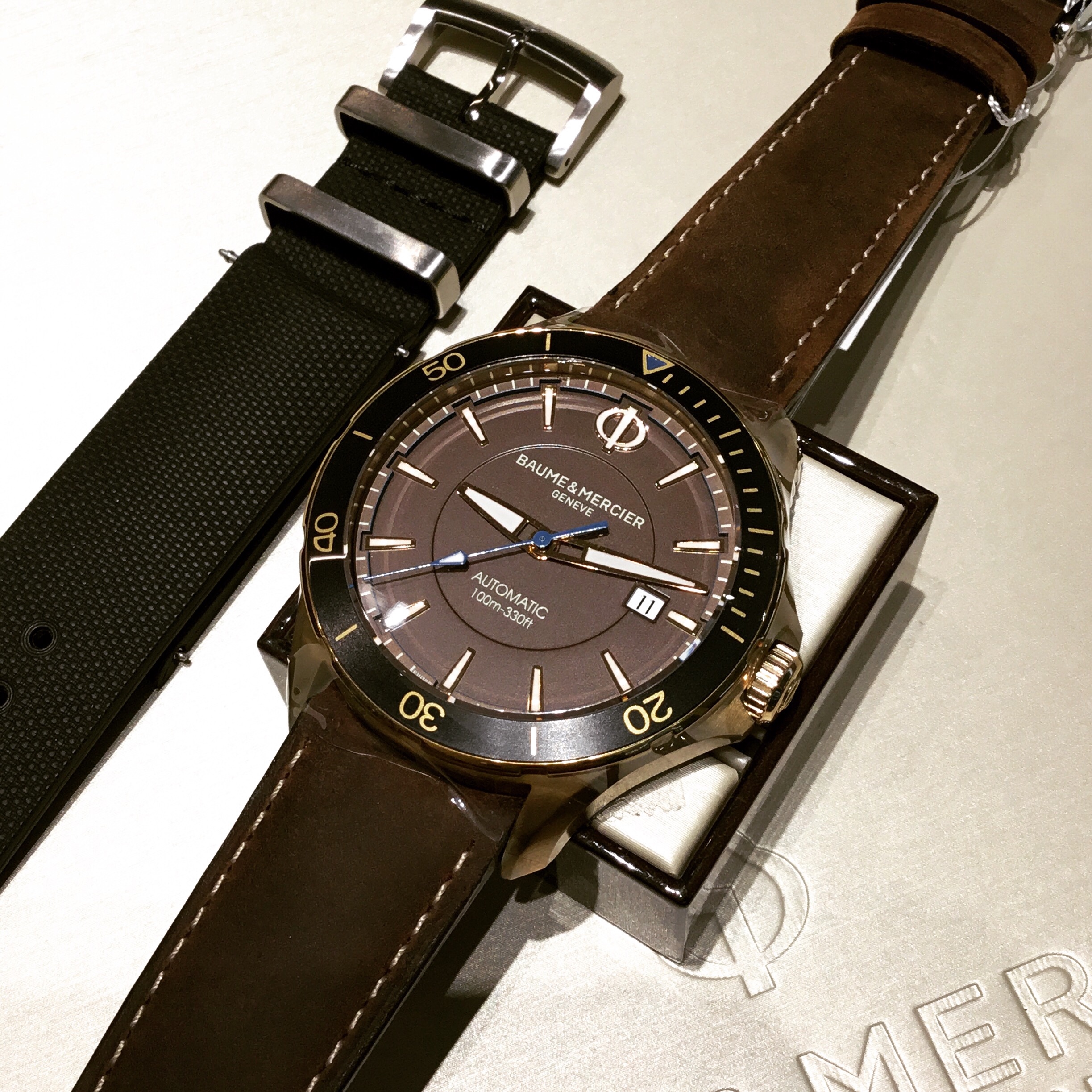 ボーム&メルシエ(BAUME & MERCIER) クリフトンクラブ ブロンズ