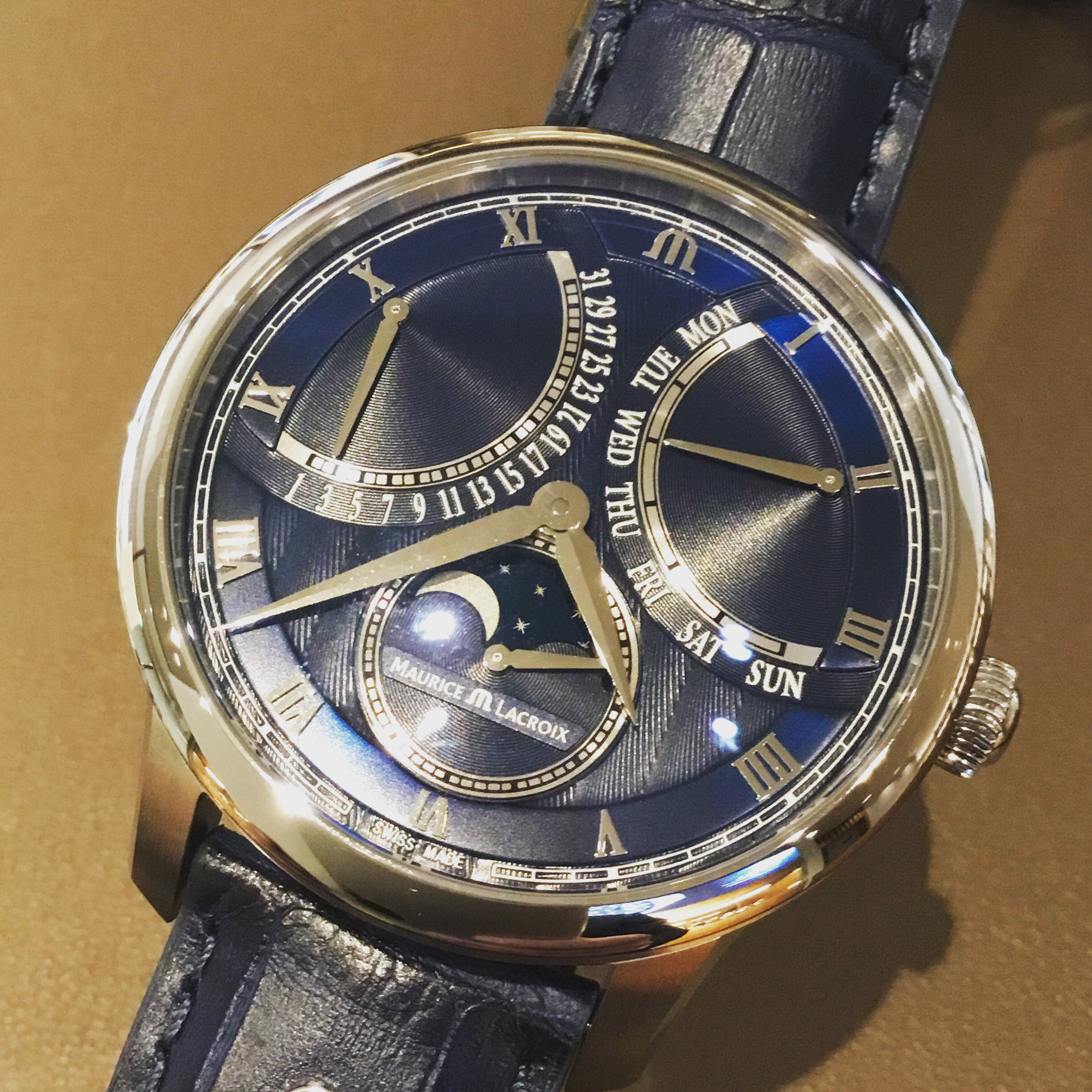 モーリス・ラクロア(MAURICE LACROIX) Moonphase Retrograde 43mm