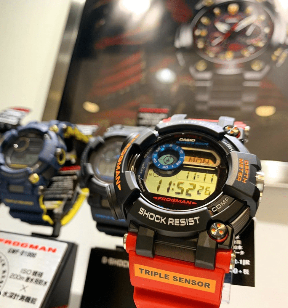 フロッグマン　WING　腕時計　高級時計　ダイバーズ　フロッグマン　GWF-D1000ARR-1JR　