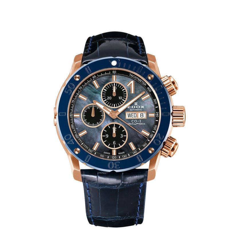 EDOX　エドックス 　WING　時計　腕時計　高級時計　メンズ腕時計　機械式腕時計　機械式時計　北陸　石川　石川県　正規店　正規取扱店　新作　ダイバーズウォッチ　限定品　MOP　01122-37RBU3-NANIR-L　
