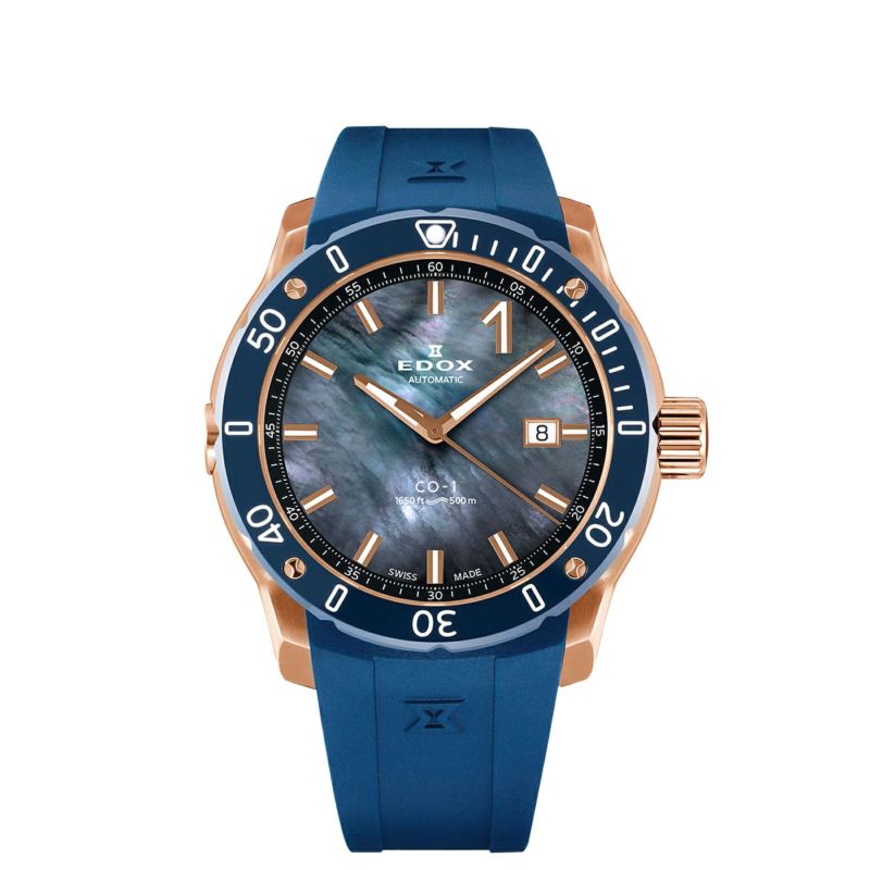 EDOX　エドックス 　WING　時計　腕時計　高級時計　メンズ腕時計　機械式腕時計　機械式時計　北陸　石川　石川県　正規店　正規取扱店　新作　ダイバーズウォッチ　限定品　MOP　80099-37RBU3-NANIR