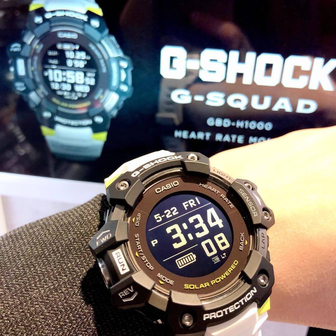 GBD-H1000-1A7JR　G-SHOCK　G-SQUAD GPS
