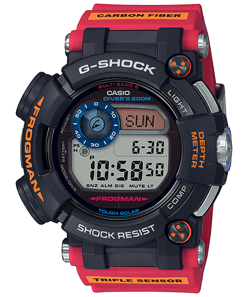 G-SHOCK　ジーショック　南極探検隊　限定モデル　メンズ腕時計　フロッグマン　GWF-D1000ARR-1JR　