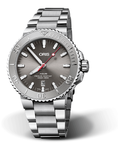 Oris Aquis デイト ORIS　　ダイバーズウォッチ　高級時計　オリス　メンズ腕時計　 01 733 7730 4153-07 8 24 05PEB　石川　金沢　北陸　機械式時計　腕時計