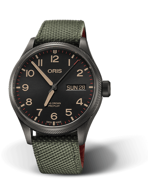 オリス　ORIS　パイロット　ブラック　機械式時計　3針　自動巻　01 752 7698 4274-Set TS　世界限定　500本　石川　北陸　金沢