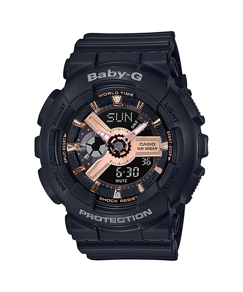 BABY-G　ベビージー　CASIO　カシオ　おすすめ　レディース腕時計　BA-110RG-1AJF