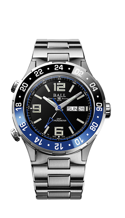 BALL ボールウォッチ　高級時計　GMT 実用時計　おすすめ　限定品　ロードマスター　マリンGMT　ROADMASTER MARINE GMT Ref: DG3030B-S1CJ-BK　北陸　金沢　片町　香林坊　石川県　石川　正規店　正規取扱店