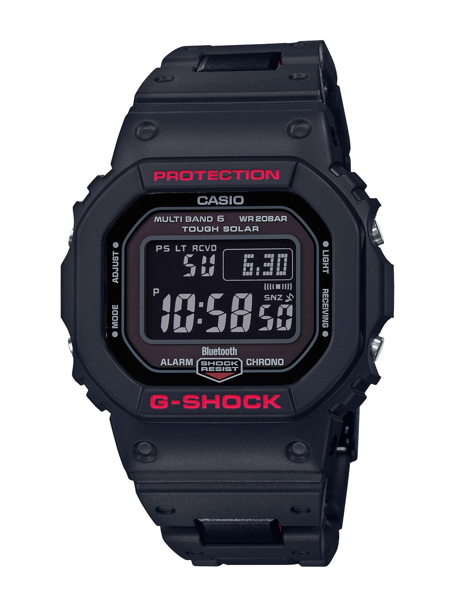  GW-B5600HR-1JF  G-SHOCK　軽い　頑丈　腕時計　日本製　メンズ腕時計　 最強　カッコいい