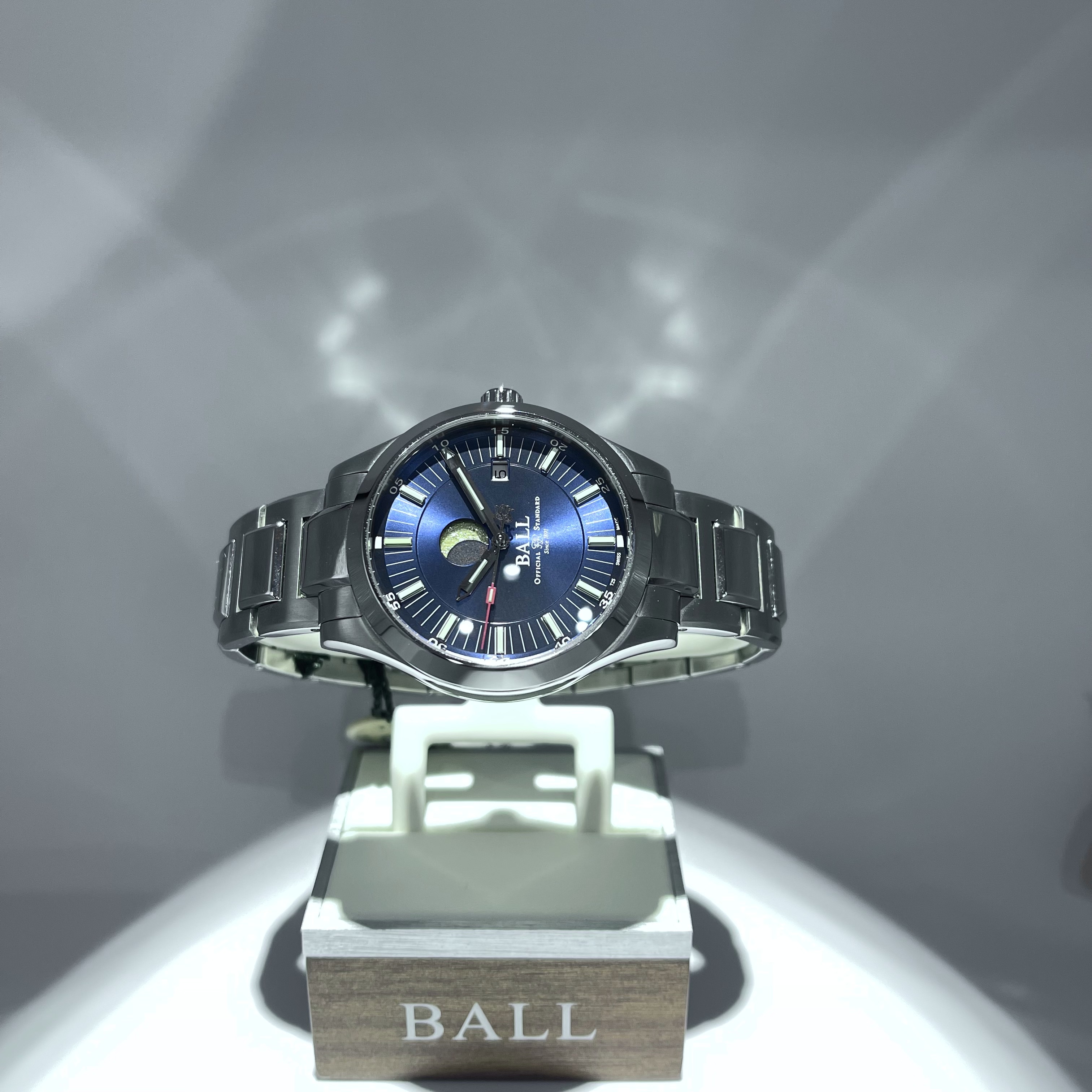 ボールウォッチ エンジニアII ムーンフェイズ NM2282C-SJ-BE 自動巻き ステンレススティール メンズ BALLWATCH  【時計】