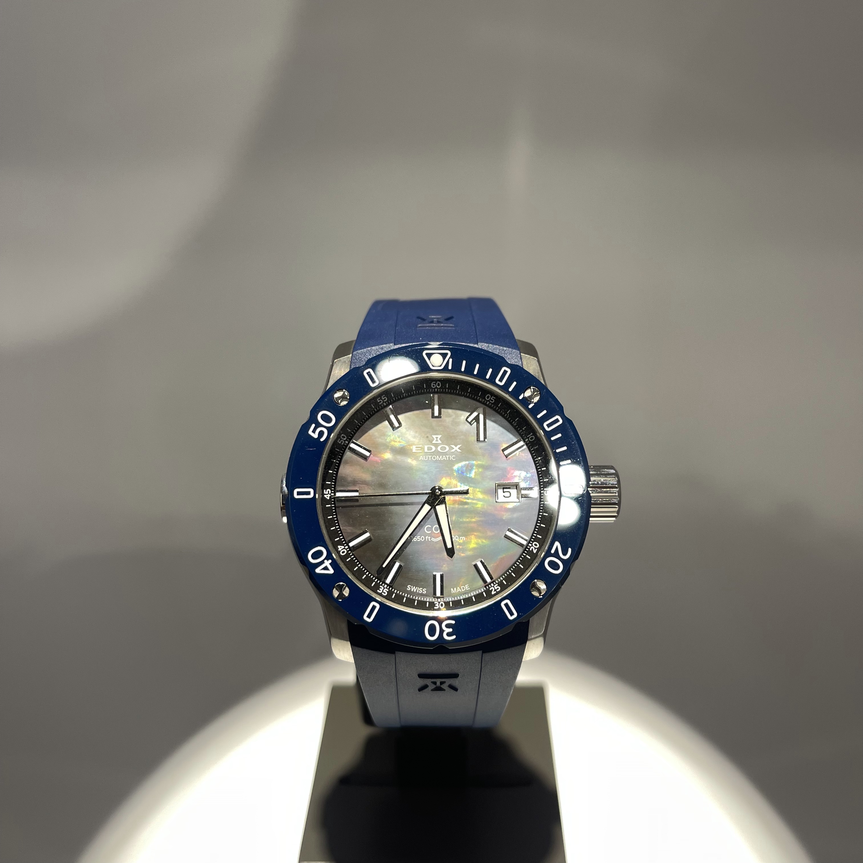 EDOX　エドックス 　WING　時計　腕時計　高級時計　メンズ腕時計　機械式腕時計　機械式時計　北陸　石川　石川県　正規店　正規取扱店　新作　ダイバーズウォッチ　限定品　MOP　80099-3BU3-NANIN