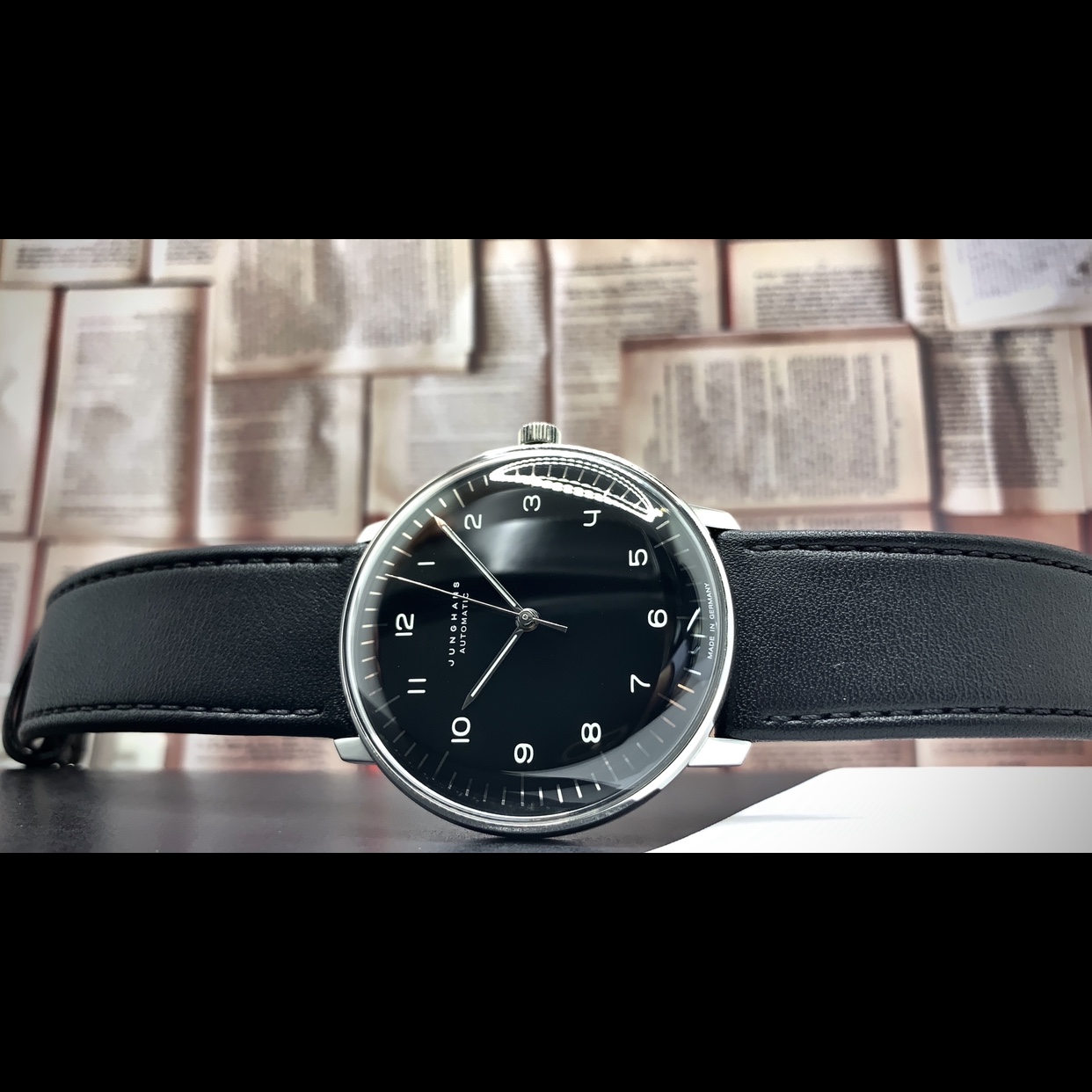 ユンハンス　JUNGHANS　高級時計　ドイツ時計　シンプル腕時計　メンズ腕時計　レディース　レディース腕時計　機械式腕時計　機械式時計　腕時計　時計　マックスビル　Max Bill by Junghans Automatic　027 3400 00