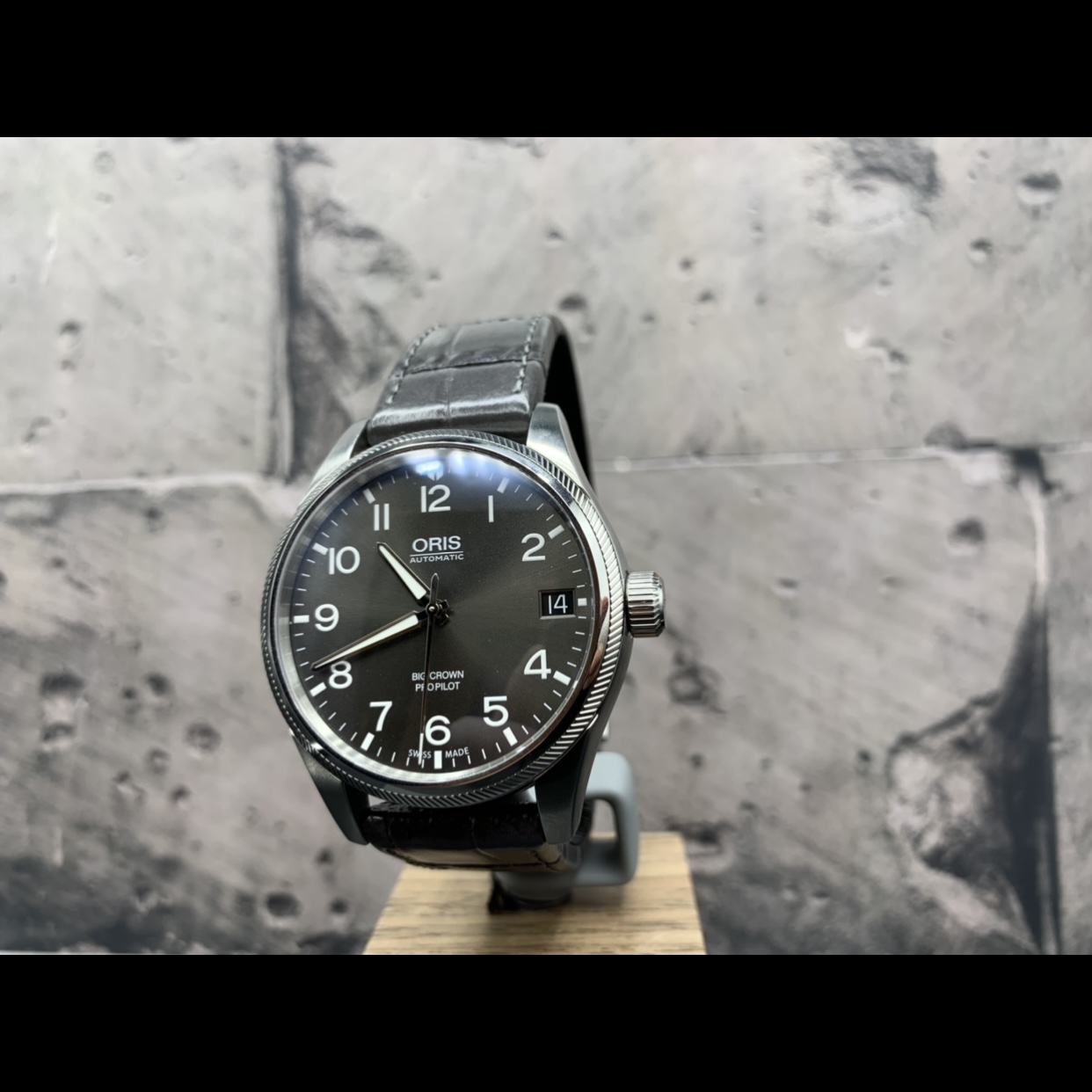 オリス　ORIS　パイロット　グレー　機械式時計　01 751 7697 4063-07 5 20 06FC　高級時計　腕時計　石川県　正規取扱店