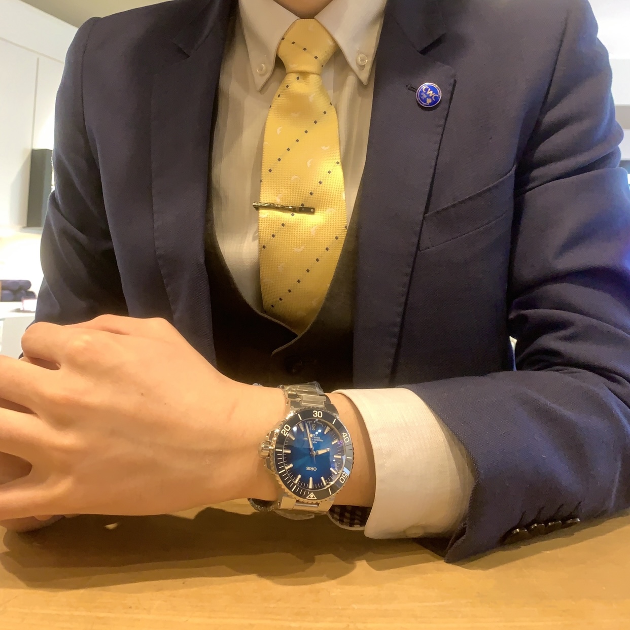 アクイス　ブルー　オリス　ORIS　高級時計　時計　腕時計　メンズ腕時計　10年保証　ロングパワーリザーブ　石川県　石川　北陸　正規店　正規取扱店　ラバー　400 7763 4135-07 8 24 09PEB　高級時計　耐磁性　5日間　ロングパワーリザーブ　コスパ