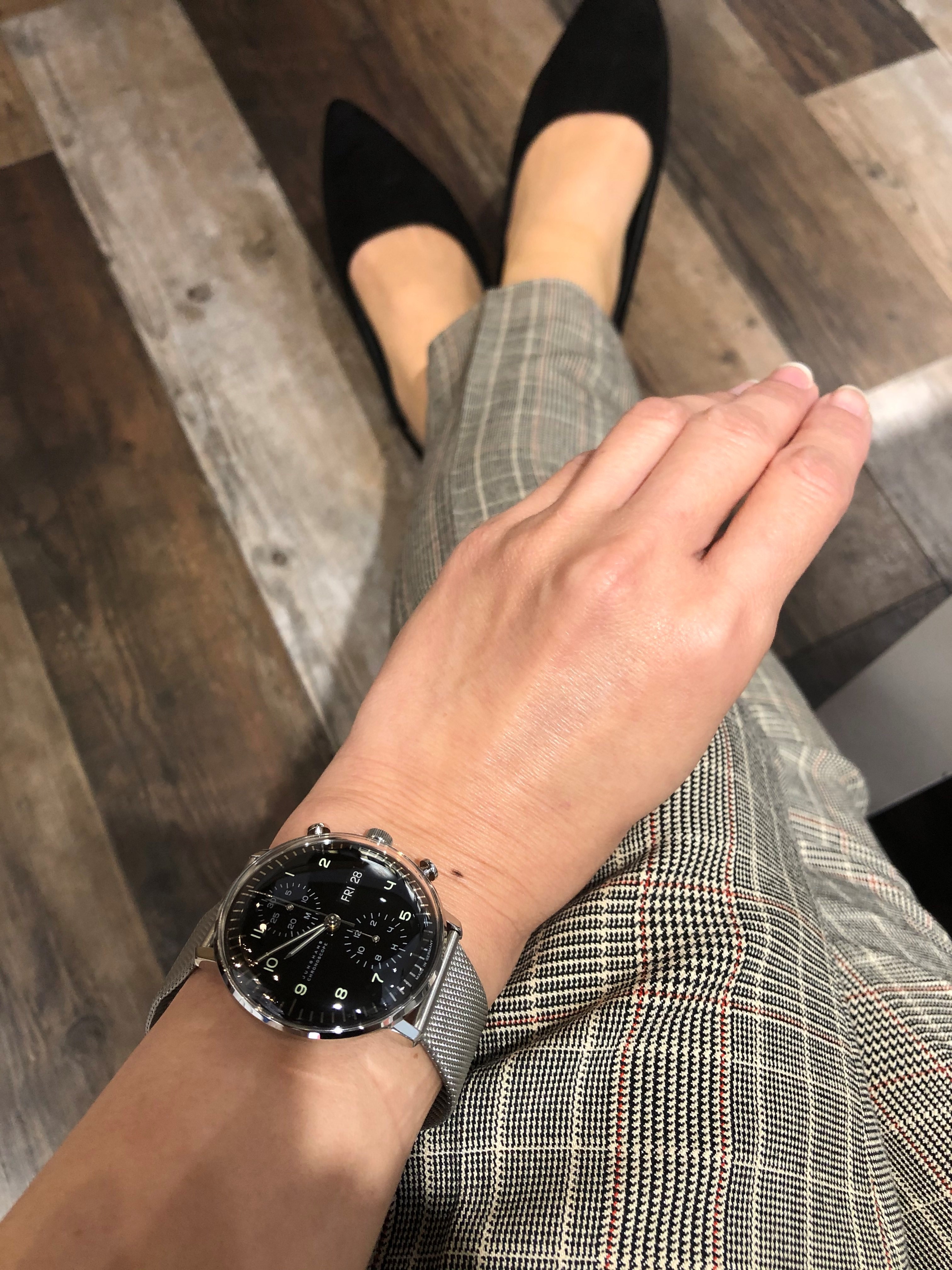 ユンハンス(JUNGHANS) max bill by junghans chronoscope | WING 