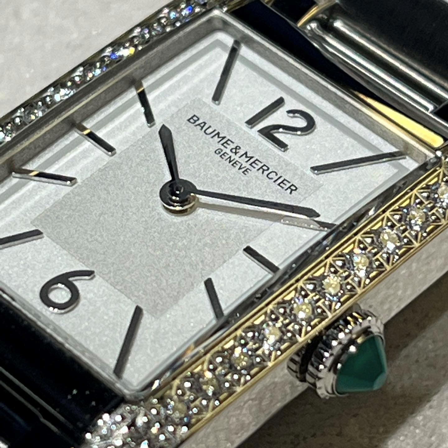ボーム＆メルシエ　時計　腕時計　クォーツ　ダイヤ　レディース　女性　綺麗　スイス時計　ﾌﾞﾚｽ　プレゼント　サプライズ　宝石　記念日　お出かけ