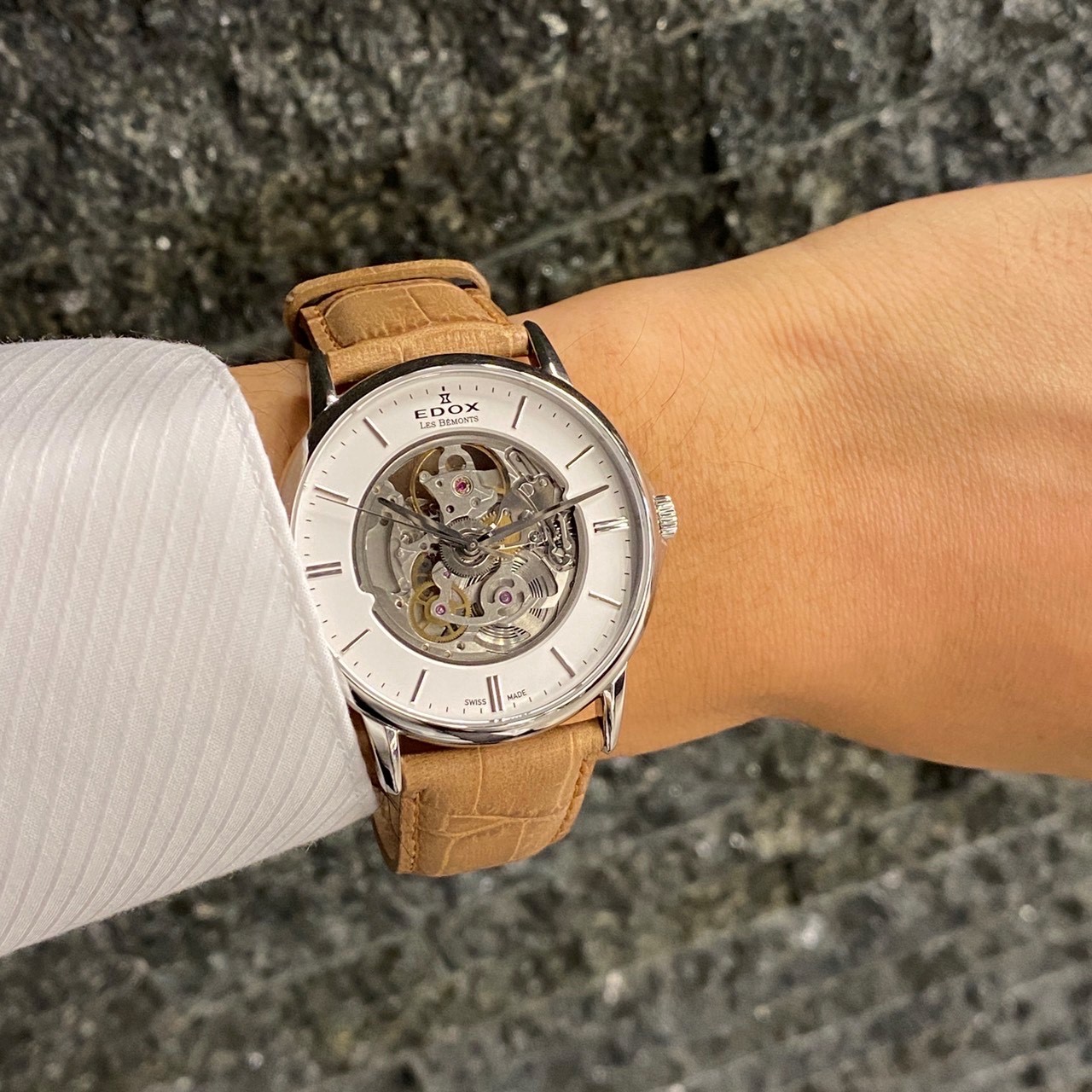 エドックス　EDOX　時計　腕時計　かっこいい　スイス　自動巻き　機械式