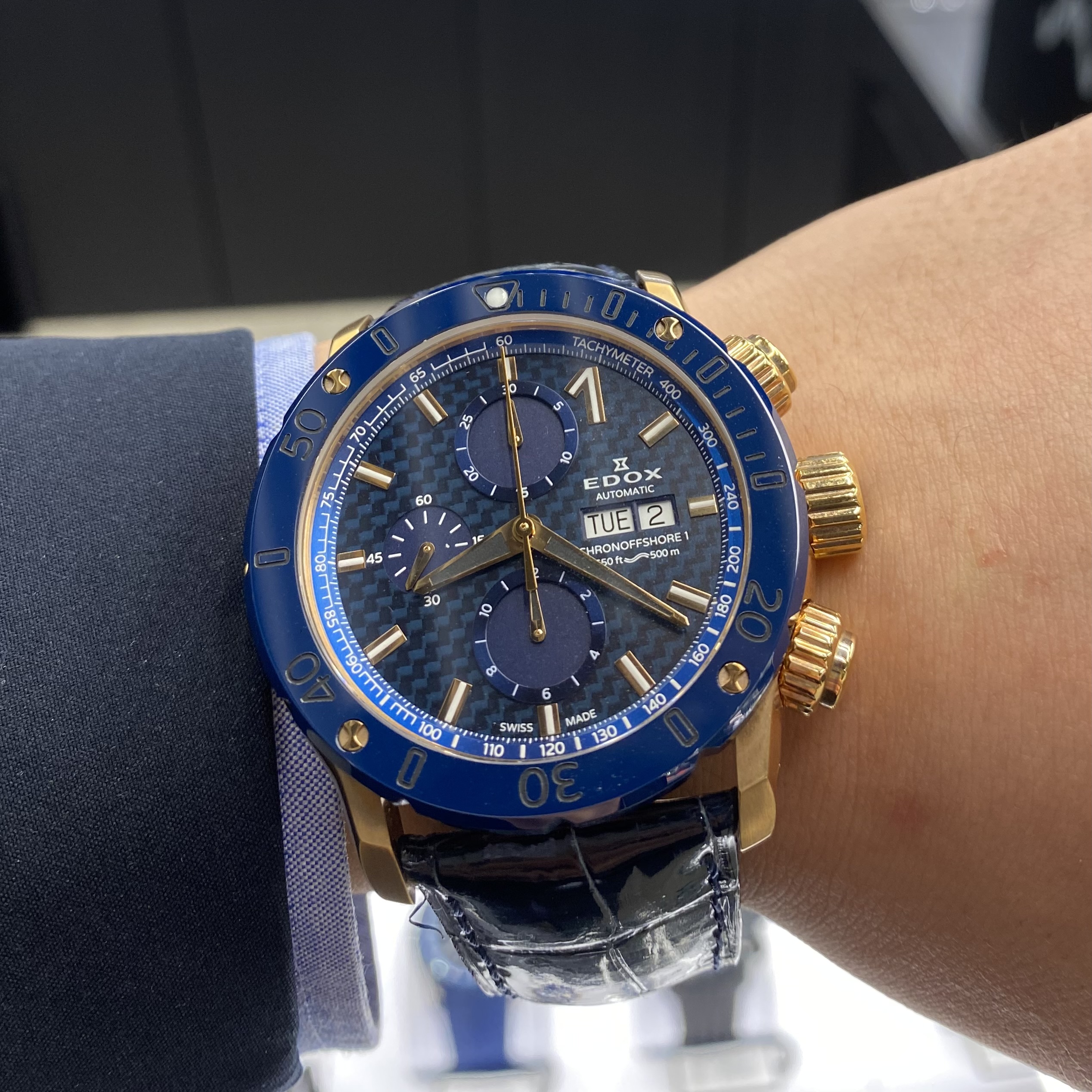 エドックス(EDOX) クロノオフショア CHRONOFFSHORE-1 CHRONOGRAPH 