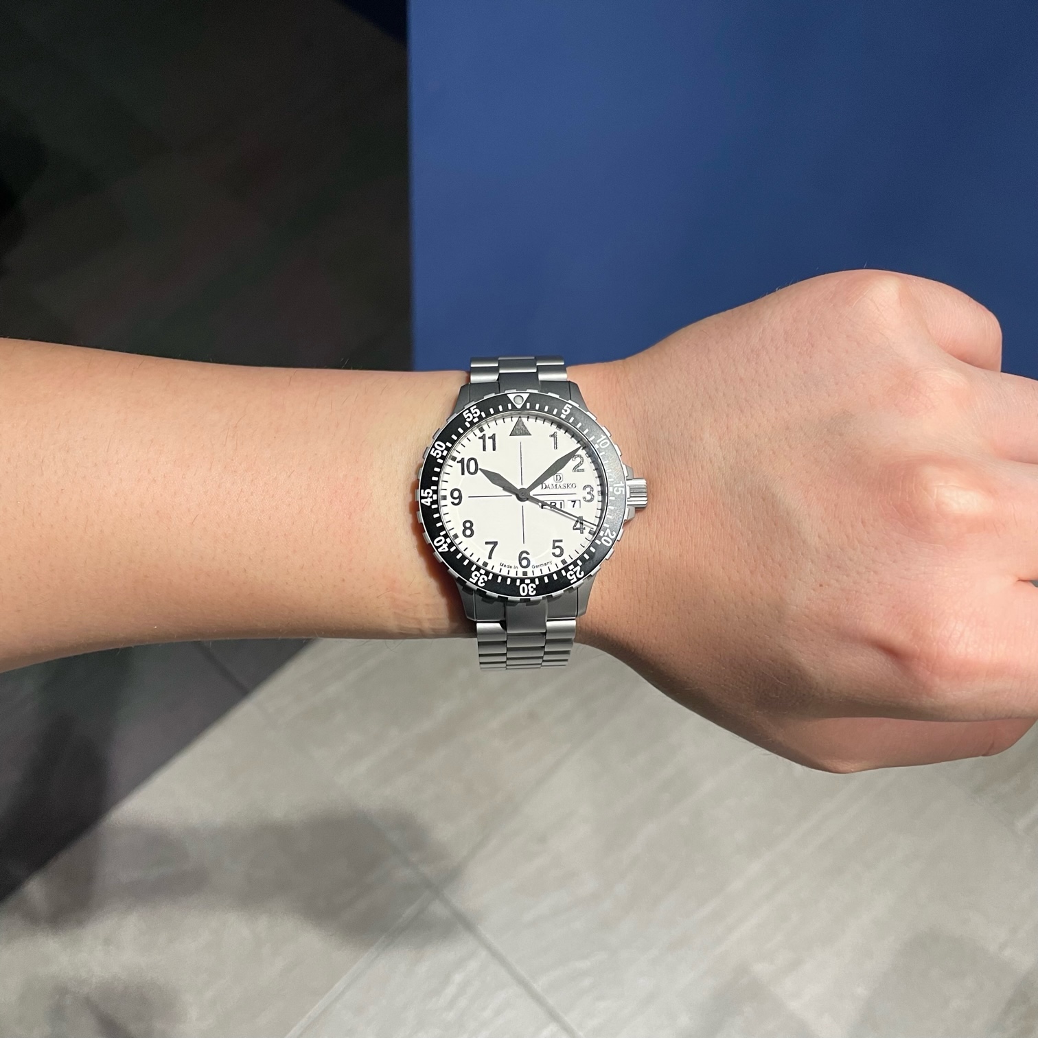 ダマスコ(DAMASKO) スリーハンド 回転ベゼル THREE HAND WITH ROTATING