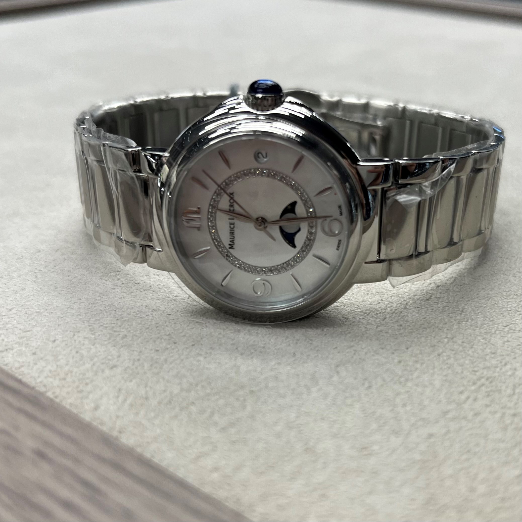 モーリスラクロア MAURICE LACROIX FA1084-SS002-170-1 フィアバ ムーンフェイズ デイト ダイヤ クォーツ レディース _949774 モーリスラクロア MAURICE LACROIX FA1084-SS002-170-1 フィアバ