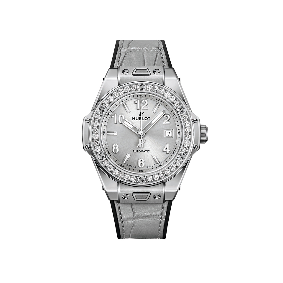 ウブロ　485.SX.4310.LR.1204.JPN ビッグ・バン ワンクリック モノクローム スチール ダイヤモンド　BIG BANG ONE CLICK MONOCHROME STEEL DIAMONDS  HUBLOT 婦人　婦人時計　レディース　レディースウォッチ　高級時計　Ladies時計　レディースモデル　横浜髙島屋　高島屋横浜　横浜高島屋　高島屋横浜　yokohamatakashimaya takashimayayokohama yokohama ヨコタカ　横浜駅　横浜　横浜西口　ヨコハマタカシマヤ　タカシマヤ　時計売場　時計　正規品　正規販売店　神奈川県