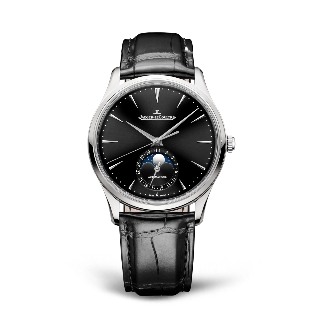 Q1368471 MASTER ULTRA THIN MOON マスター・ウルトラスリム ムーン JLC ジャガールクルト JAEGER-LECOULTRE ブティック 紳士　紳士時計　メンズ　メンズウォッチ　高級時計　時計　メンズモデル　横浜髙島屋　高島屋横浜　横浜高島屋　高島屋横浜　yokohamatakashimaya takashimayayokohama yokohama ヨコタカ　横浜駅　横浜　横浜西口　ヨコハマタカシマヤ　タカシマヤ　時計売場　時計　正規品　正規販売店　神奈川県