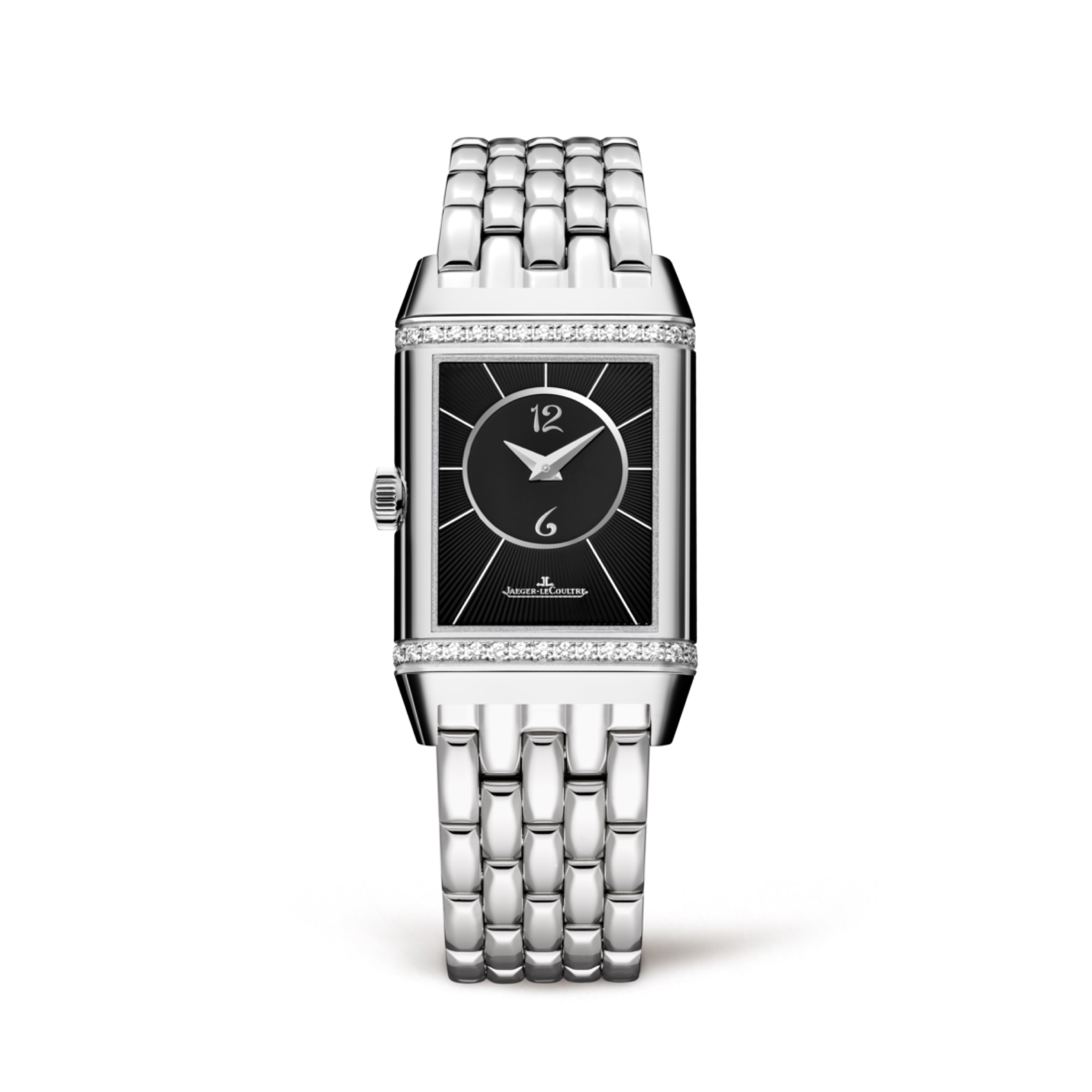Q2588120 REVERSO CLASSIC DUETTO レベルソ・クラシック デュエット 黒文字盤 ダイアモンド JLC ジャガールクルト JAEGER-LECOULTRE ブティック 婦人　婦人時計　レディース　Ladies レディースモデル横浜髙島屋　高島屋横浜　横浜高島屋　高島屋横浜　yokohamatakashimaya takashimayayokohama yokohama ヨコタカ　横浜駅　横浜　横浜西口　ヨコハマタカシマヤ　タカシマヤ　時計売場　時計　正規品　正規販売店　神奈川県　プレゼント