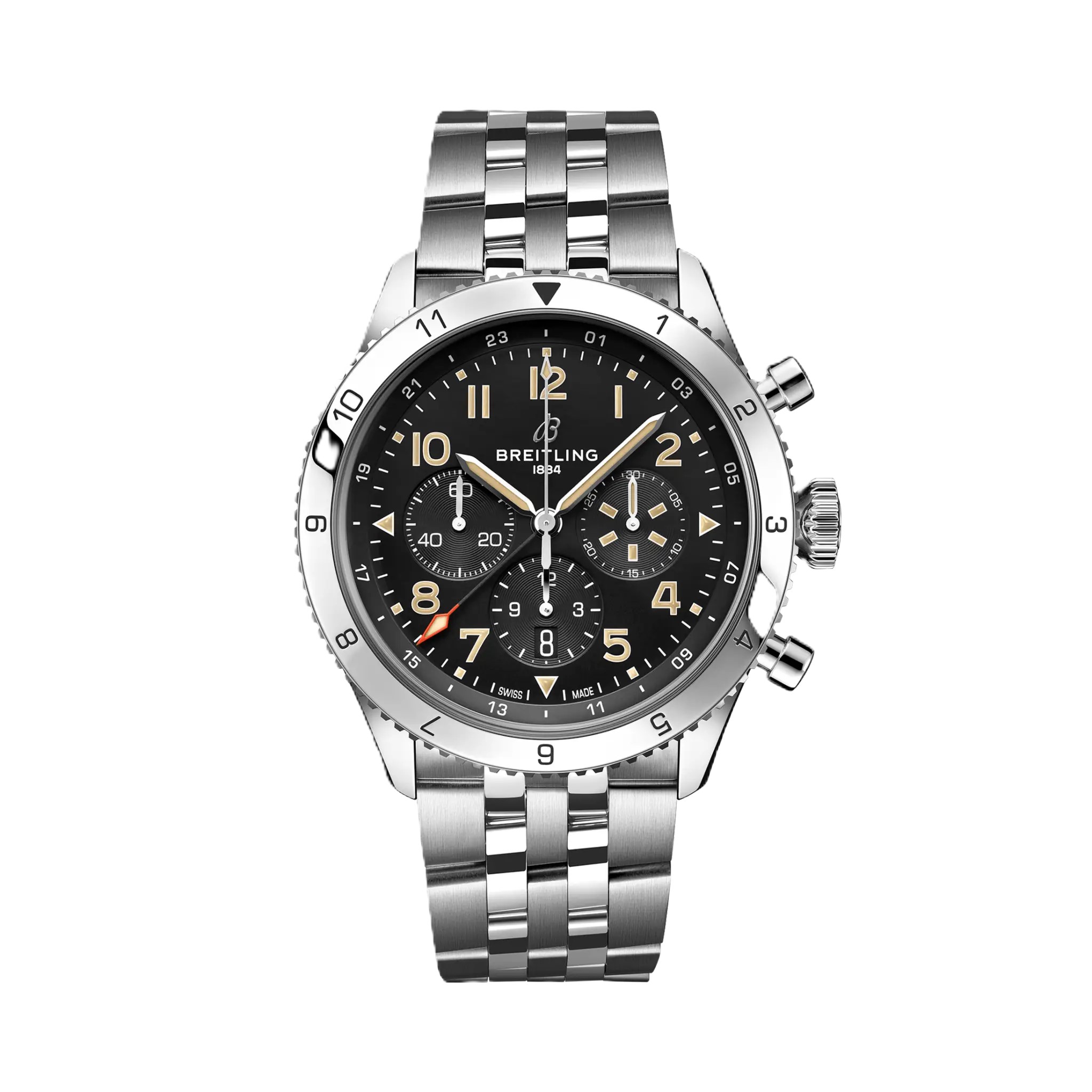 AB04453A1B1A1 CLASSIC AVI SUPER AVI B04 CHRONOGRAPH GMT 46 P-51 MUSTANG クラシック アヴィ スーパー アヴィ B04 クロノグラフ GMT 46 P-51 マスタング ブライトリング　BREITLING  紳士　紳士時計　メンズ　メンズウォッチ　高級時計　時計　メンズモデル　横浜髙島屋　高島屋横浜　横浜高島屋　高島屋横浜　yokohamatakashimaya takashimayayokohama yokohama ヨコタカ　横浜駅　横浜　横浜西口　ヨコハマタカシマヤ　タカシマヤ　時計売場　時計　正規品　正規販売店　神奈川県