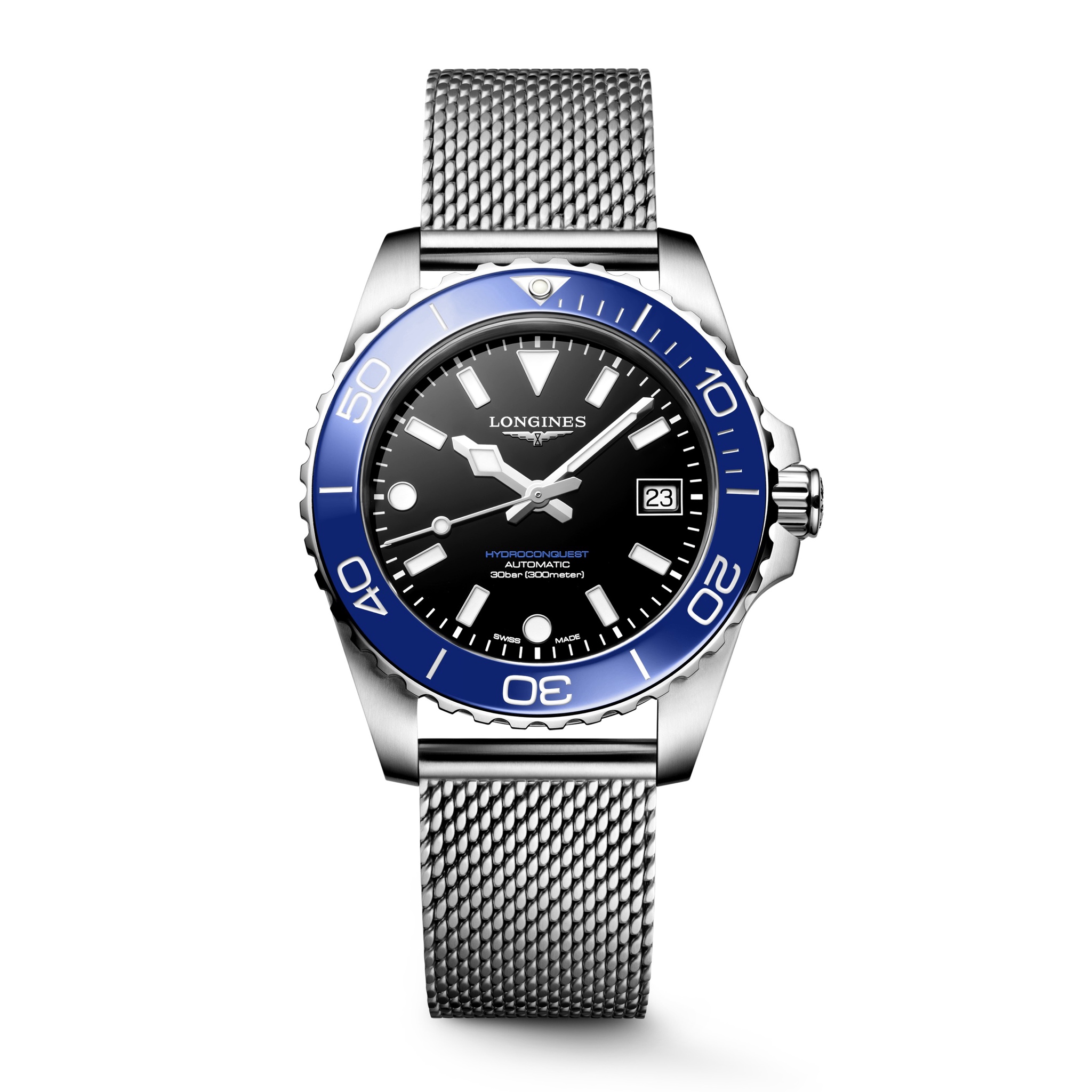 L3.779.4.90.6 Hydroconquest ハイドロコンクエスト ロンジン　LONGINES  紳士　紳士時計　メンズ　メンズウォッチ　腕時計　高級時計　時計　メンズモデル　横浜髙島屋　高島屋横浜　横浜高島屋　高島屋横浜　yokohamatakashimaya takashimayayokohama yokohama ヨコタカ　横浜駅　横浜　横浜西口　ヨコハマタカシマヤ　タカシマヤ　時計売場　時計　正規品　正規販売店　神奈川県