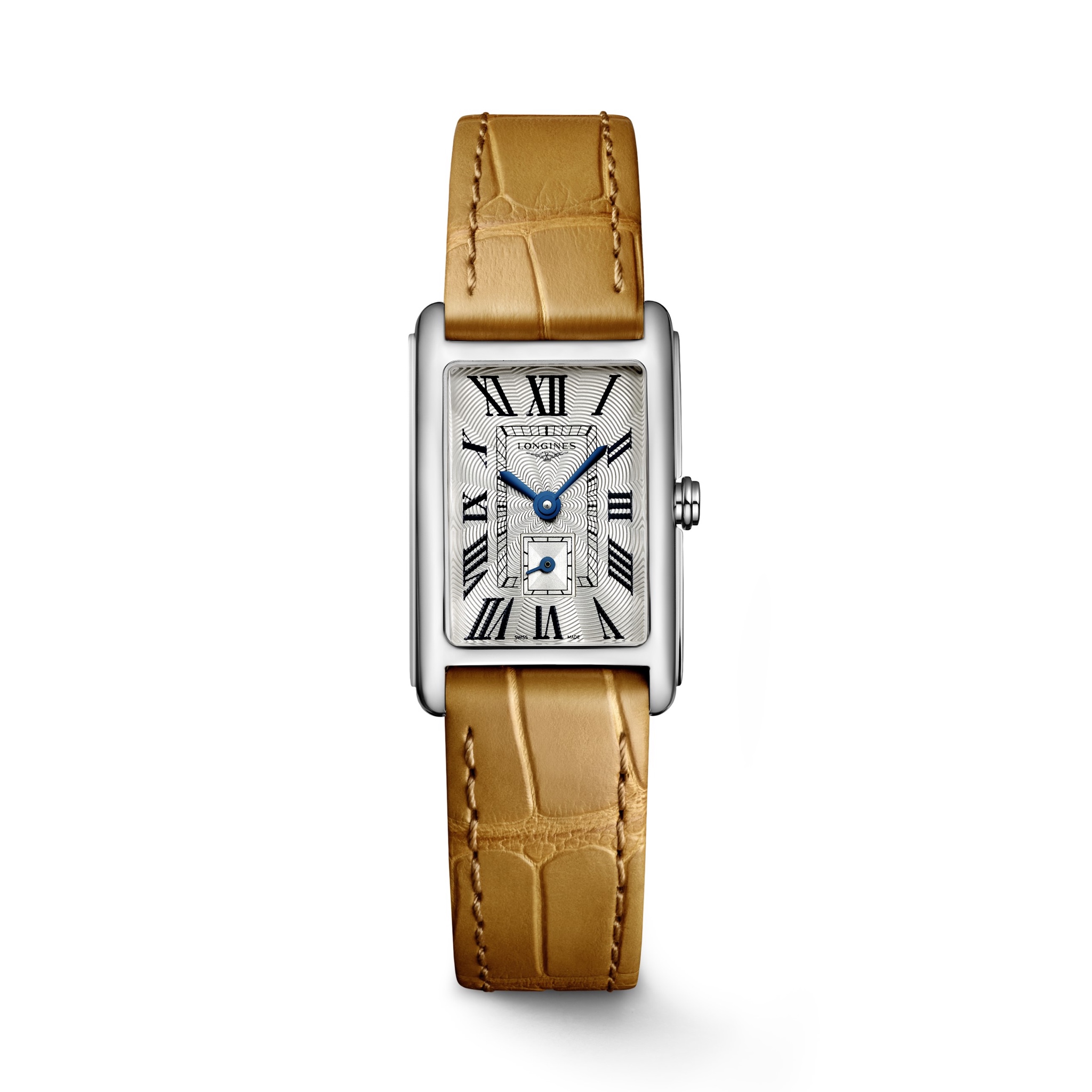 1円 美品 ロンジン QZ L5.181.4 レラヴィソント ラウンド 白文字盤  