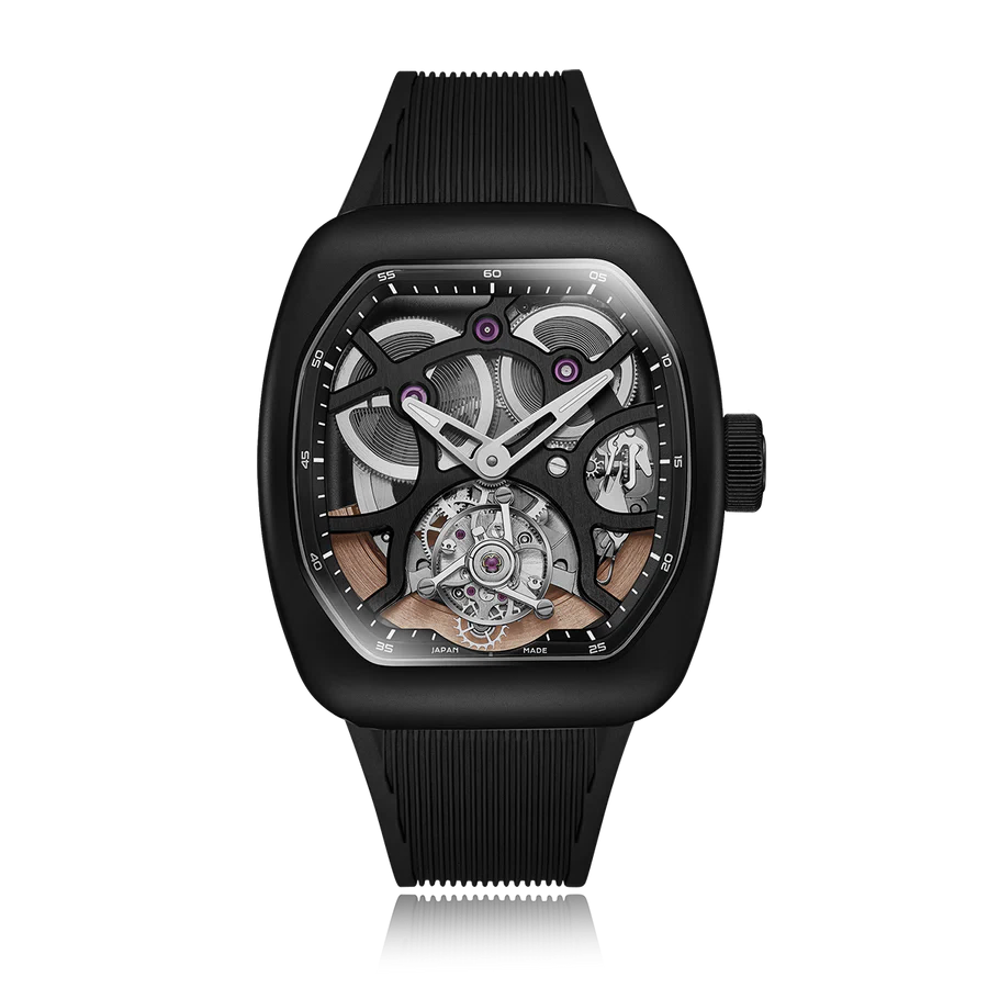 ZEROO T9-01 UFO FULL SKELETON AUTOMATIC TOURBILLON 品番 ZT009-01SBBB