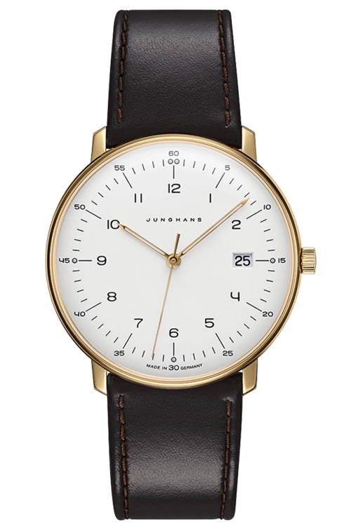 JUNGHANS（ユンハンス）は、1861年創業のドイツ・シュランベルクに本拠を構える名門時計ブランド。バウハウスの精神を継承し、機能美と合理性を極めたデザインで世界中の時計愛好家を魅了してきました。シンプルでありながら独自の存在感を放つマックス・ビルをはじめ、フォーム、マイスター、1972シリーズなど、多彩なコレクションに共通するのは“ドイツらしい誠実なものづくり”への徹底したこだわり。精密なムーブメントと洗練された造形が調和するユンハンスの腕時計は、世代を超えて長く愛される機械式腕時計です。東京でユンハンスの時計をお探しなら、正規販売店・阪急メンズ東京 FORTUNE TIMEへ。都内でも有数の充実した展示数を誇り、クラシックからモダンまで幅広いラインナップをご覧いただけます。