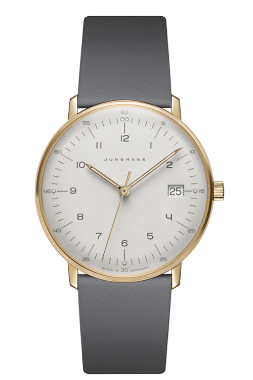JUNGHANS（ユンハンス）は、1861年創業のドイツ・シュランベルクに本拠を構える名門時計ブランド。バウハウスの精神を継承し、機能美と合理性を極めたデザインで世界中の時計愛好家を魅了してきました。シンプルでありながら独自の存在感を放つマックス・ビルをはじめ、フォーム、マイスター、1972シリーズなど、多彩なコレクションに共通するのは“ドイツらしい誠実なものづくり”への徹底したこだわり。精密なムーブメントと洗練された造形が調和するユンハンスの腕時計は、世代を超えて長く愛される機械式腕時計です。東京でユンハンスの時計をお探しなら、正規販売店・阪急メンズ東京 FORTUNE TIMEへ。都内でも有数の充実した展示数を誇り、クラシックからモダンまで幅広いラインナップをご覧いただけます。
