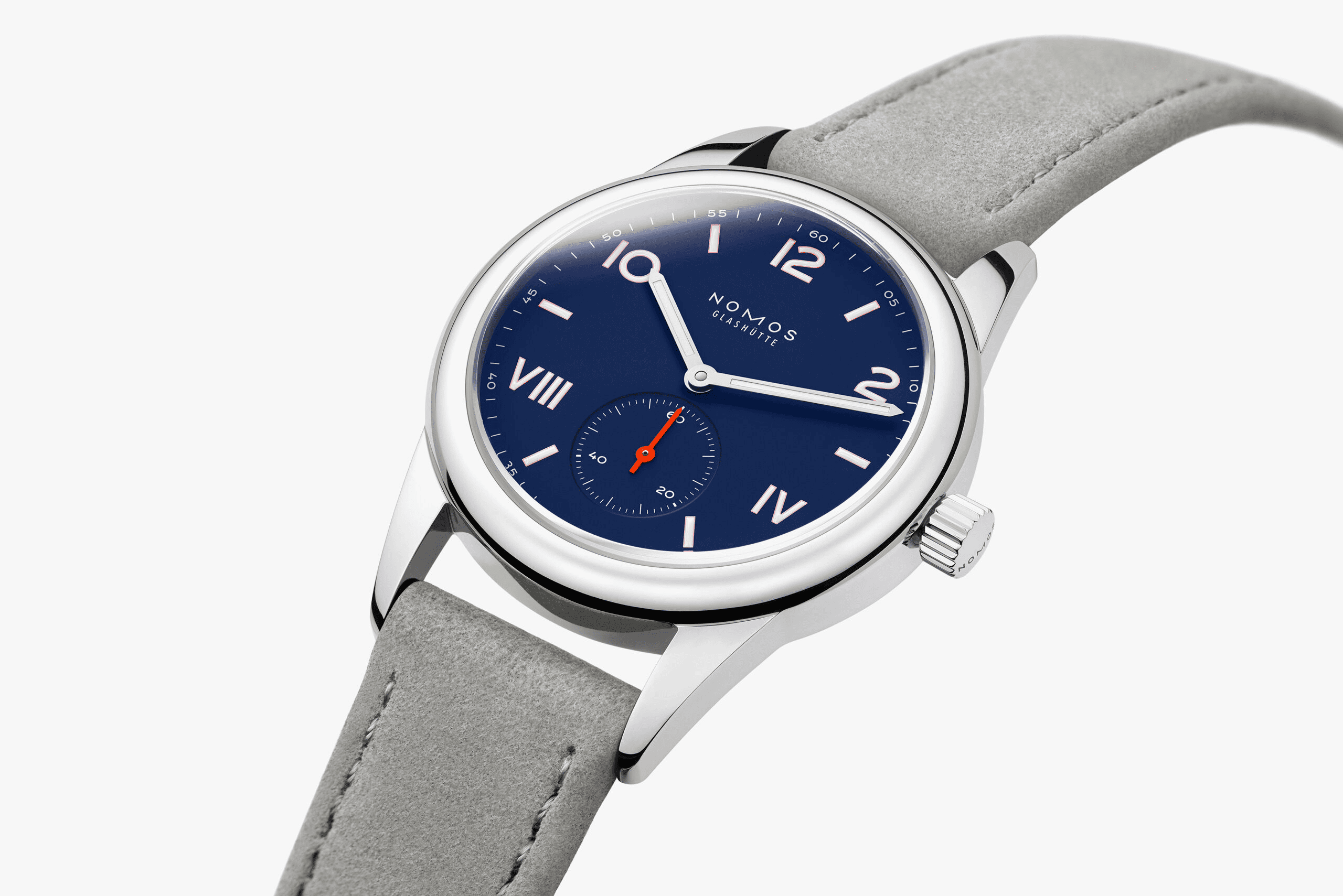 NOMOS Club Campus night sky NM719.GB。大切な記念日に贈りたいドイツ製高級手巻き機械式時計。ブルーダイアルが印象的なノモスの人気モデル。