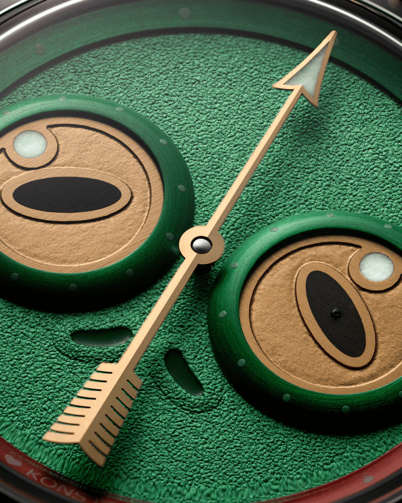 「Noirmont」X　Regulator　 Louis Erard × Konstantin Chaykin Unfrogettable LE85340AA01BVA191 ルイエラール　コンスタンティンチャイキン